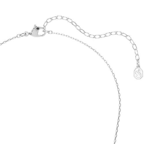 Helen Kirchhofer - Swarovski Idyllia Halskette Verschiedene Schliffe Pfeil Weiss Rhodiniert - 5737293