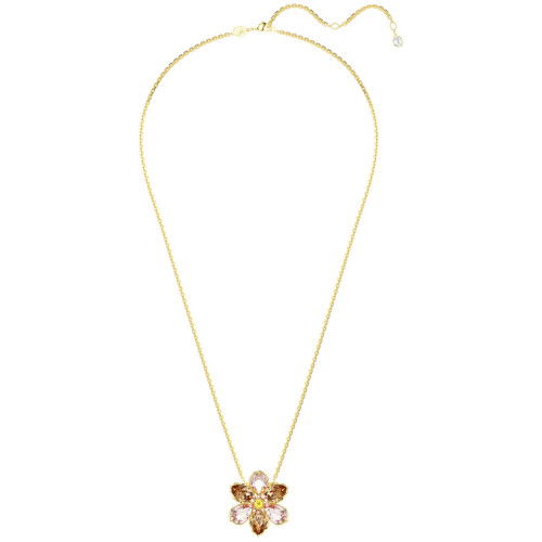 Helen Kirchhofer - Swarovski Idyllia Anhänger und Brosche Verschiedene Schliffe Blume Mehrfarbig Goldlegierungsschicht - 5735227