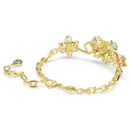 Helen Kirchhofer - Swarovski Idyllia Armband Verschiedene Schliffe Blume Mehrfarbig Goldlegierungsschicht - 5717156
