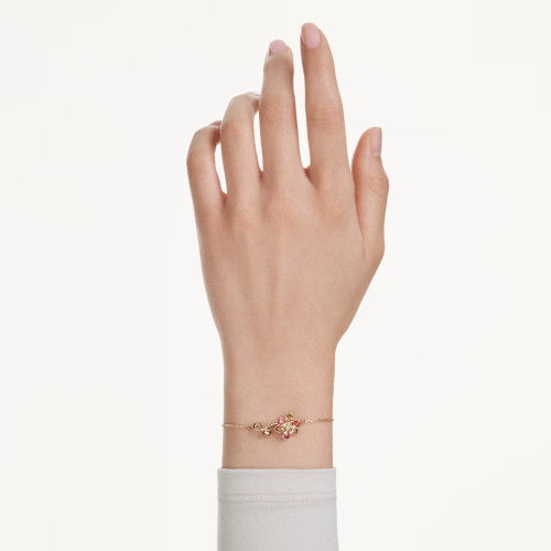 Helen Kirchhofer - Swarovski Idyllia Armband Verschiedene Schliffe Blume Mehrfarbig Goldlegierungsschicht - 5732423