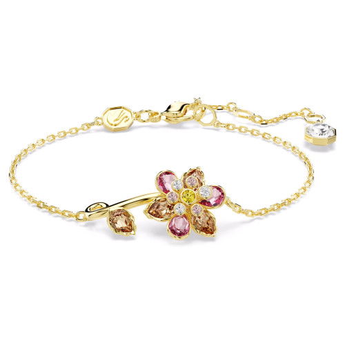 Helen Kirchhofer - Swarovski Idyllia Armband Verschiedene Schliffe Blume Mehrfarbig Goldlegierungsschicht - 5732423