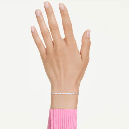 Helen Kirchhofer - Swarovski Idyllia Armband Verschiedene Schliffe Pfeil Weiss Rhodiniert - 5741523