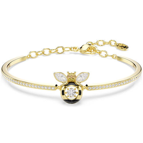 Helen Kirchhofer - Swarovski Idyllia Armreif Verschiedene Schliffe Biene Mehrfarbig Goldlegierungsschicht - 5742679