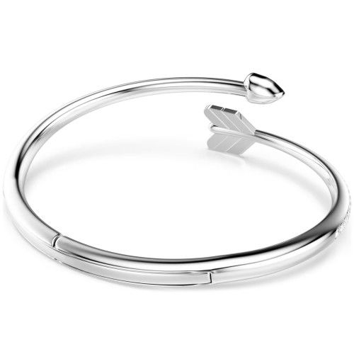 Helen Kirchhofer - Swarovski Idyllia Armreif Verschiedene Schliffe Pfeil Weiss Rhodiniert