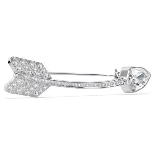 Helen Kirchhofer - Swarovski Idyllia Brosche Verschiedene Schliffe Pfeil Weiss Rhodiniert - 5742952