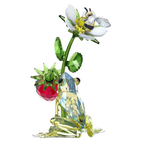 Helen Kirchhofer - Swarovski Idyllia Frosch Biene und Erdbeere - 5667599