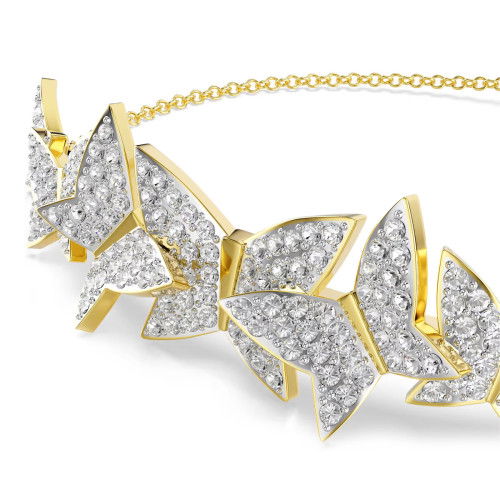 Helen Kirchhofer - Swarovski Idyllia Lilia Armband Schmetterling Weiss Goldlegierungsschicht - 5736072