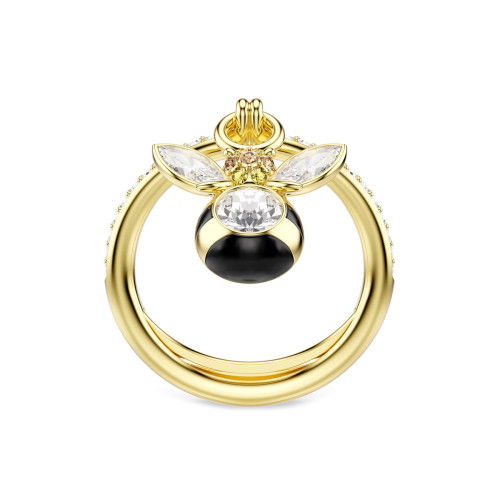 Helen Kirchhofer - Swarovski Idyllia Motiv Ring Verschiedene Schliffe Biene Mehrfarbig Goldlegierungsschicht