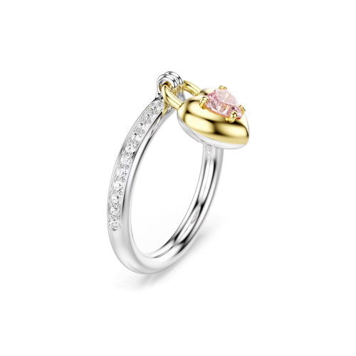 Helen Kirchhofer - Swarovski Idyllia Motiv Ring Verschiedene Schliffe Herz Rosa Metallmix