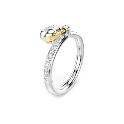 Helen Kirchhofer - Swarovski Idyllia Motiv Ring Verschiedene Schliffe Herz Rosa Metallmix