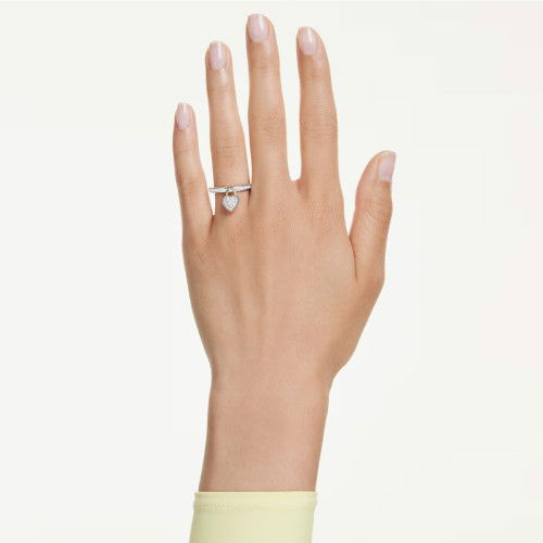 Helen Kirchhofer - Swarovski Idyllia Motiv Ring Verschiedene Schliffe Herz Rosa Metallmix