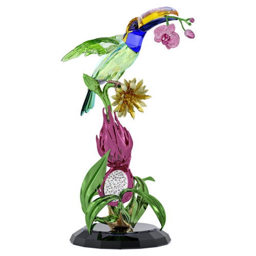 Helen Kirchhofer - Swarovski Idyllia Tukan und Drachenfrucht Totem Limited Edition - 5688469