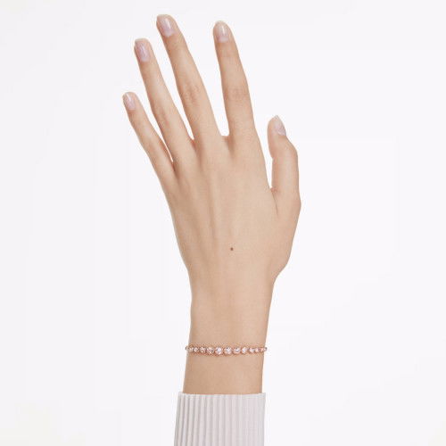 Helen Kirchhofer - Swarovski Imber Tennis Armband Gemischte Rundschliffe Rosa Roségold - 5718204