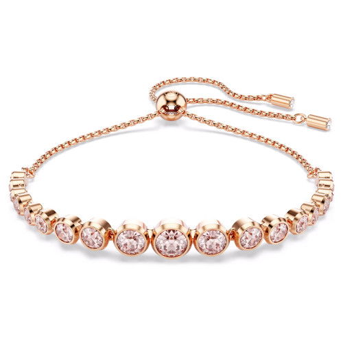 Helen Kirchhofer - Swarovski Imber Tennis Armband Gemischte Rundschliffe Rosa Roségold - 5718204