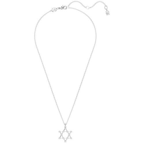 Helen Kirchhofer - Swarovski Insigne Halskette Rundschliff Stern Weiss Rhodiniert - 5677156