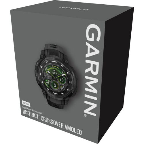 Helen Kirchhofer - Garmin Instinct Crossover Amoled Tactical Edition Black - 010-03398-02