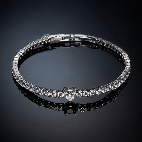 Helen Kirchhofer - Chiara Ferragni Diamond Heart Armband - J19AUV46