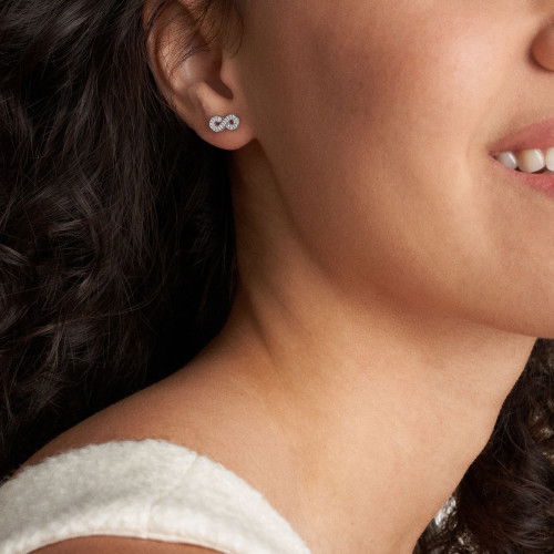 Helen Kirchhofer - Fossil Sterling Ohrstecker - JFS00634040