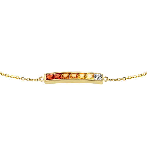 Helen Kirchhofer - Julie Julsen Crystal Line Armband - JJBR29359-6G