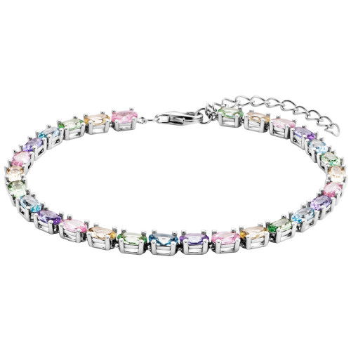 Helen Kirchhofer - Julie Julsen Tennis Armband Crystal Line - JJBR33361-3S