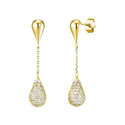 Helen Kirchhofer - Julie Julsen Ohrstecker Crystal Drop - JJER33849-G