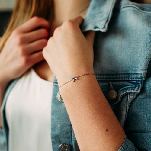 Helen Kirchhofer - Julie Julsen Kids Armband Buttertly - JJKBR34457-2S