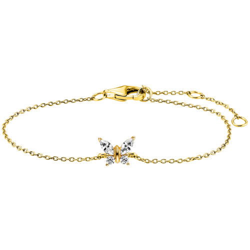Helen Kirchhofer - Julie Julsen Kids Armband Buttertly - JJKBR34457-G