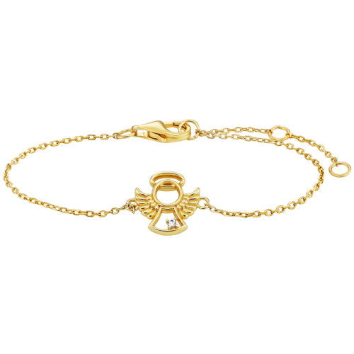 Helen Kirchhofer - Julie Julsen Kids Armband Angel - JJKBR34700-G