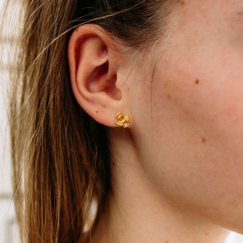 Helen Kirchhofer - Julie Julsen Kids Ohrstecker Angel - JJKER34698-G