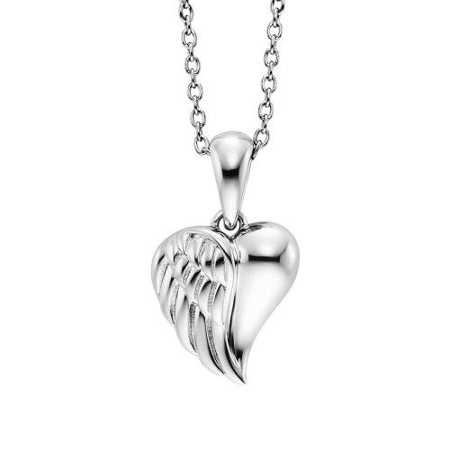 Helen Kirchhofer - Julie Julsen Kids Halskette mit Anhänger Heartwing - JJKNE34450-S