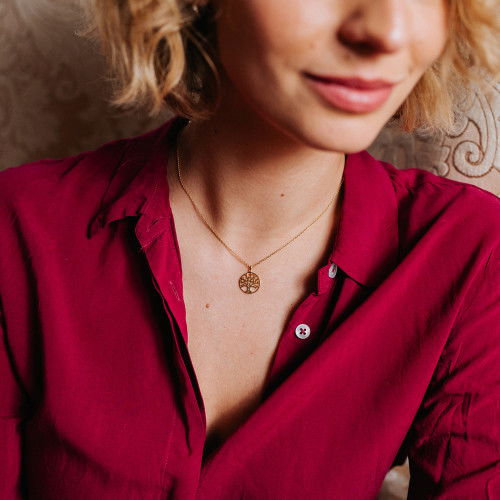 Helen Kirchhofer - Julie Julsen Lebensbaum Halskette - JJNE01253.3