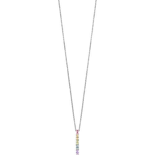 Helen Kirchhofer - Julie Julsen Halskette mit Anhänger Crystal Line - JJNE33359-3S