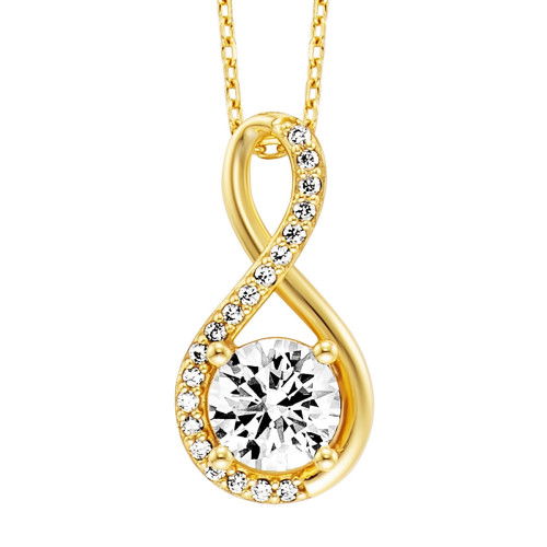 Helen Kirchhofer - Julie Julsen Halskette mit Anhänger Infinity - JJNE33376-2G