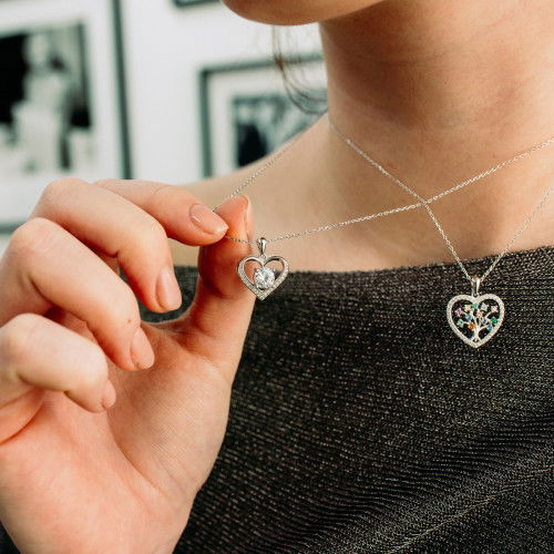 Helen Kirchhofer - Julie Julsen Halskette mit Anhänger Heart - JJNE33433-2S