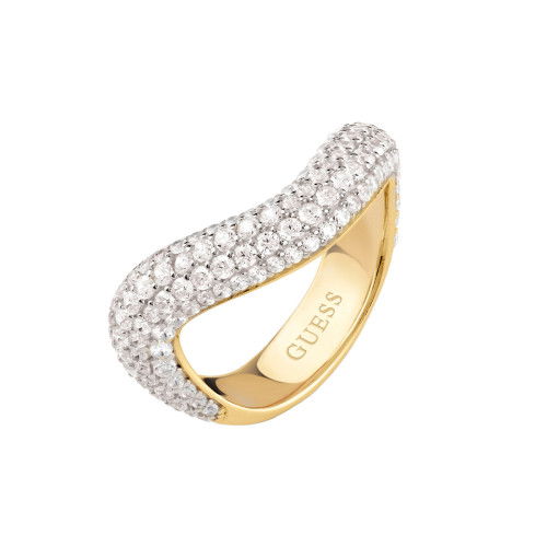 Helen Kirchhofer - Guess Double Wave Ring - JSBR05071JWYG