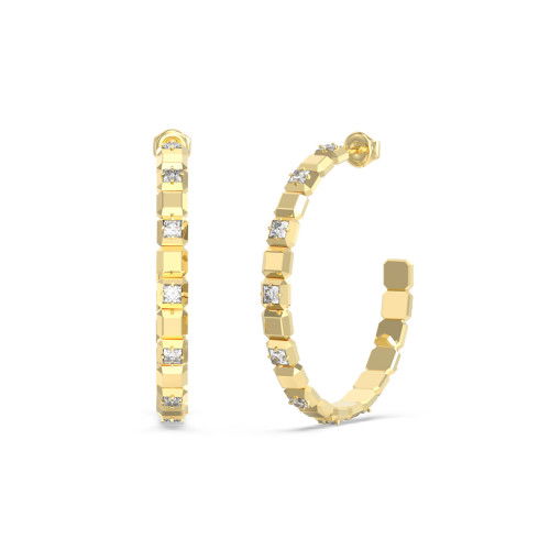 Helen Kirchhofer - Guess Ace of Diamonds Ohrringe - JUBE06172JWYGT-U
