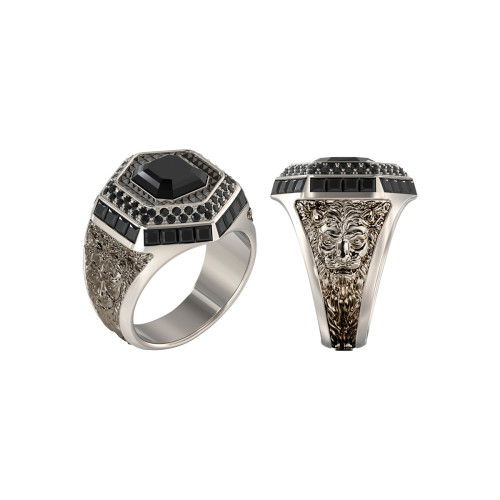 Helen Kirchhofer - Guess Lion King Ring - JUMR06009JWAS