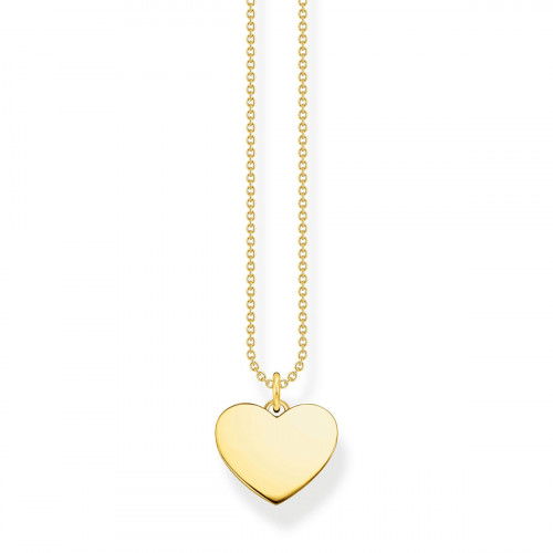 Helen Kirchhofer - Thomas Sabo Herz Halskette Gold - KE2128-413-39-L45V
