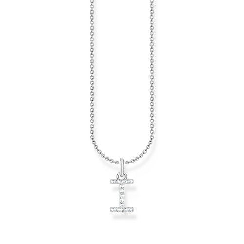 Helen Kirchhofer - Thomas Sabo Halskette mit Buchstaben Anhänger I Silber - KE2248-051-14-L45V