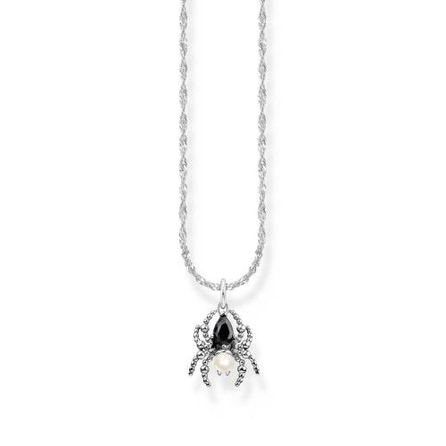 Helen Kirchhofer - Thomas Sabo Halskette mit Spinnen Anhänger Spider Romance Silber - KE2326-167-7-L45V