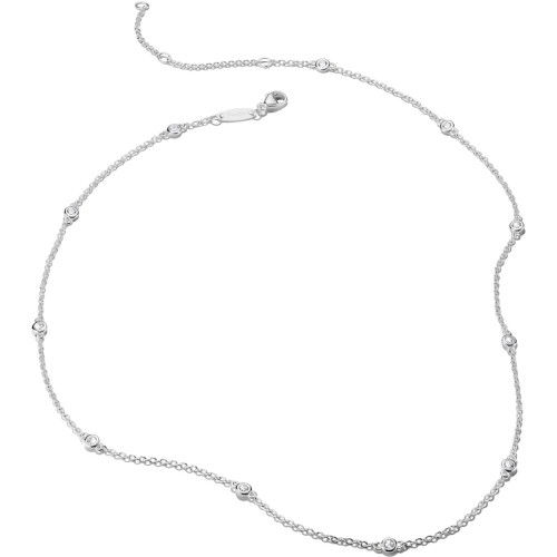 Helen Kirchhofer - Thomas Sabo Halskette Weisse Zirkoniasteinen Silber - KE2340-051-14