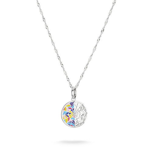 Helen Kirchhofer - Thomas Sabo Halskette Wednesday Fenster Emaille Silber - KE2348-691-7-L45V