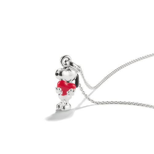 Helen Kirchhofer - Thomas Sabo Halskette Snoopy mit Herz Anhänger PEANUTS Silber - KE2354-664-10-L45V