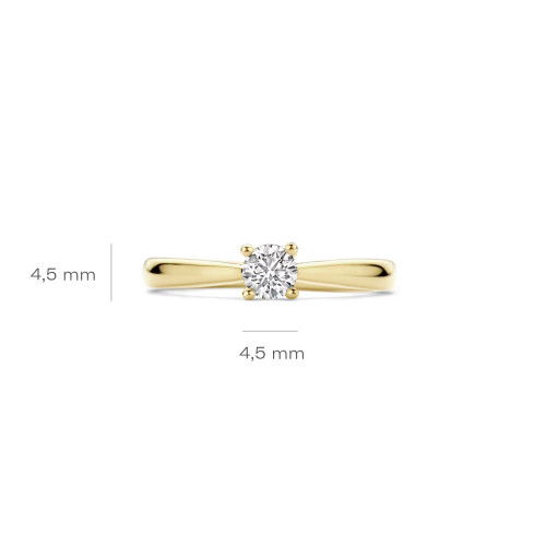 Helen Kirchhofer - Blush Lab Diamonds Ring 14k Gelbgold - LG1002Y