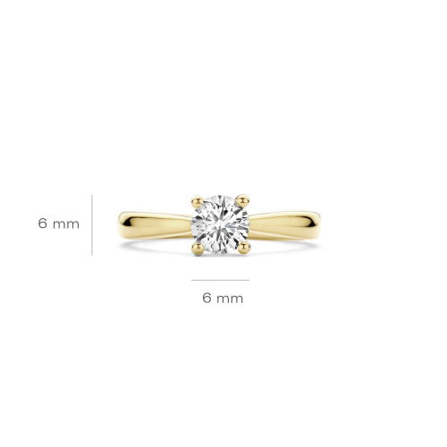 Helen Kirchhofer - Blush Lab Diamonds Ring 14k Gelbgold - LG1004Y