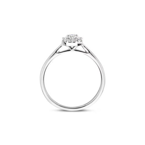 Helen Kirchhofer - Blush Lab Diamonds Ring 14k Weissgold - LG1010W