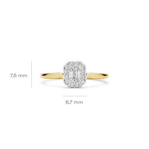 Helen Kirchhofer - Blush Lab Diamonds Ring 14k Gelbgold - LG1010Y