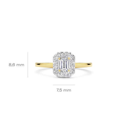Helen Kirchhofer - Blush Lab Diamonds Ring 14k Gelbgold - LG1011Y