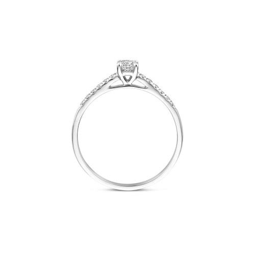 Helen Kirchhofer - Blush Lab Diamonds Ring 14k Weissgold - LG1017W