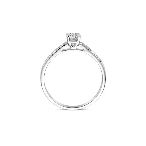 Helen Kirchhofer - Blush Lab Diamonds Ring 14k Weissgold - LG1018W